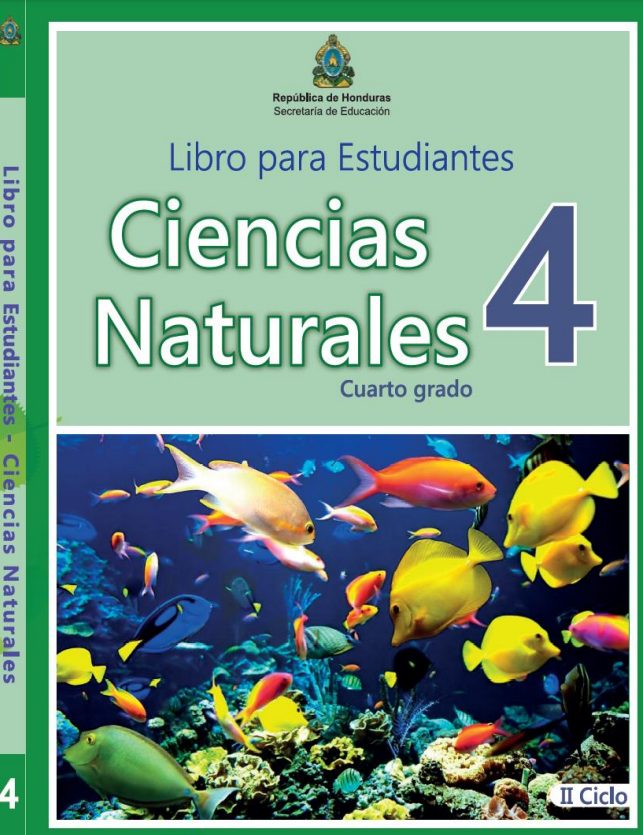 Libro de Ciencias Naturales Cuarto 4 Grado Honduras