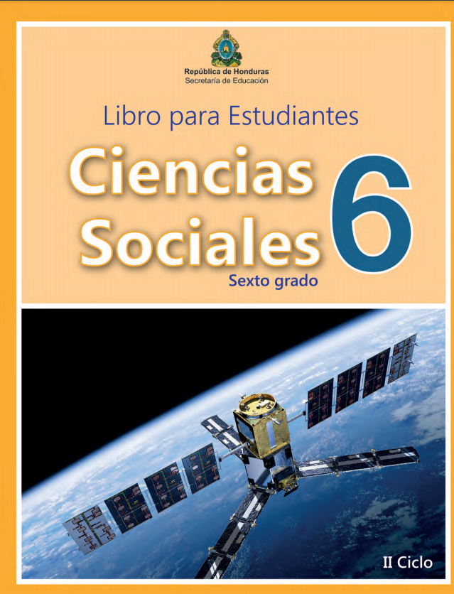Libro de Ciencias Sociales 6 Sexto Grado Honduras