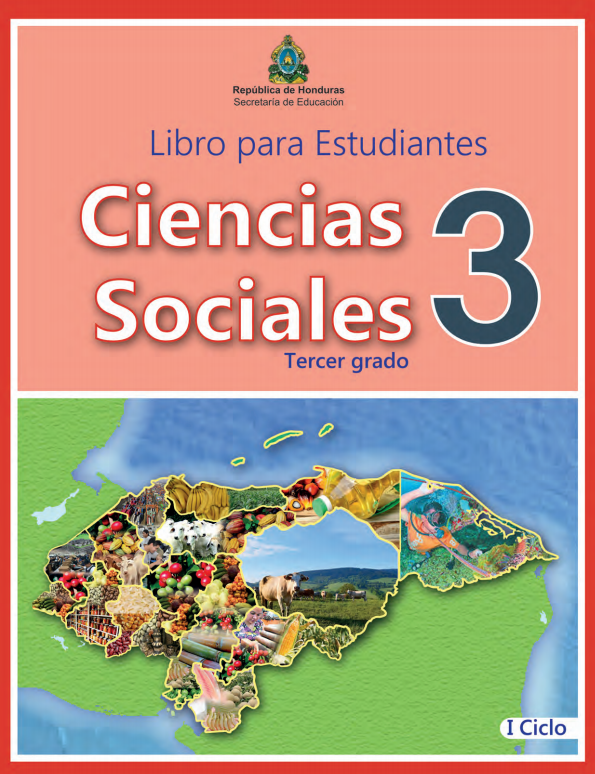 Libro de Ciencias Sociales Tercer 3 Grado Honduras